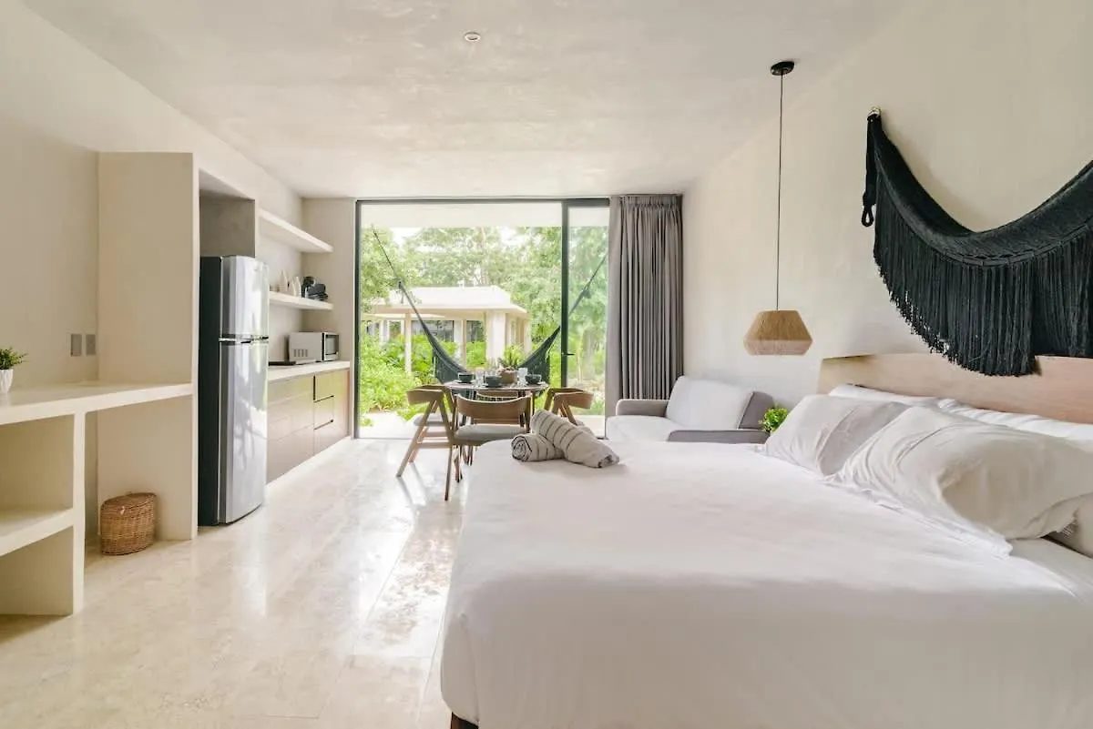 Seremonia Selva New Suite Near Beach For Couple And 2 Kids Private Pool Free Parking Tulum Apartment
